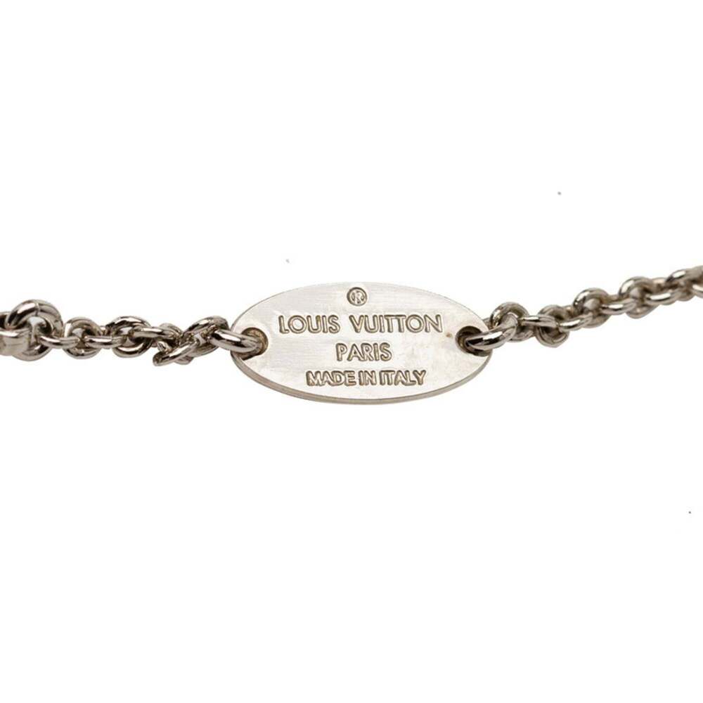 LOUIS VUITTON Silver Necklace - Picture 4 of 6